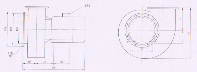 CQ20離心風(fēng)機(jī)